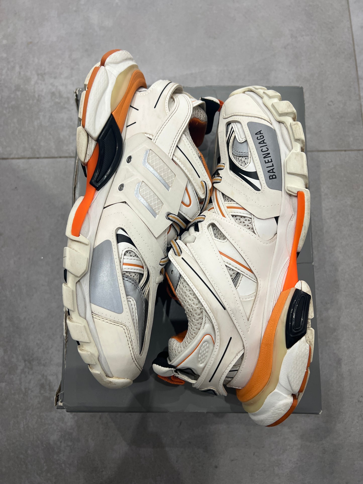 Balenciaga Track White/Orange