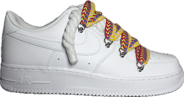 Nike Air Force 1 Low Rope & "Lanvin Multicolor Light Laces"