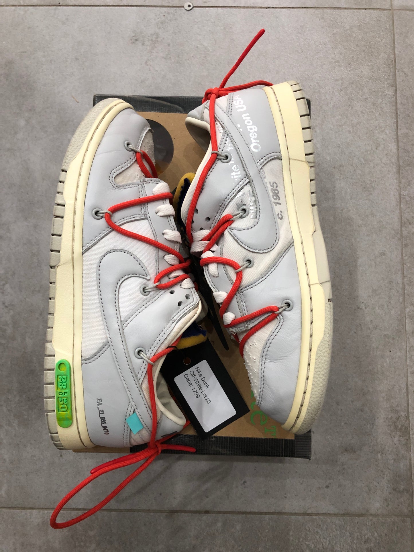 Nike Dunk Low x Off-White LOT 23