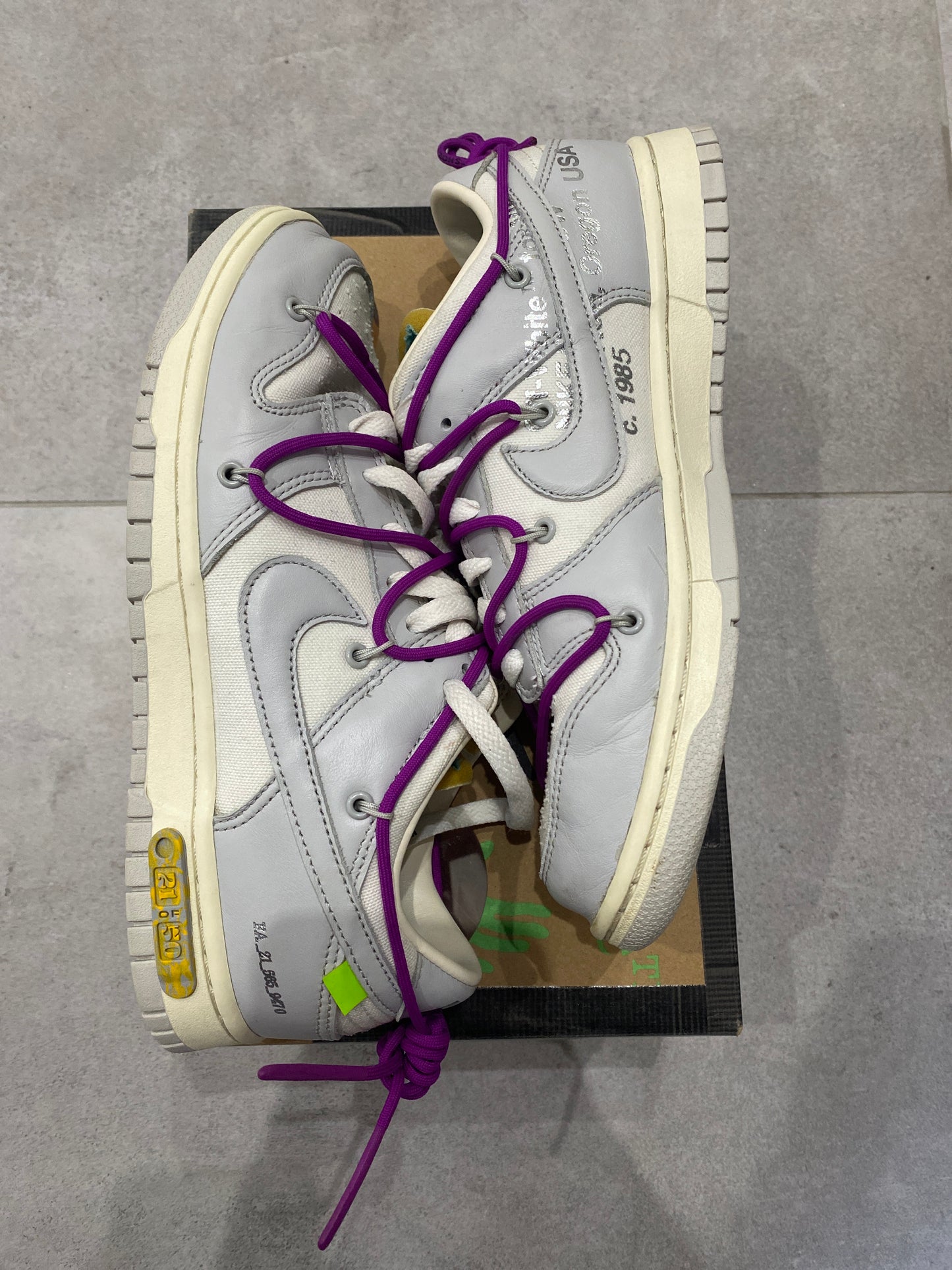 Nike Dunk x Off-White Lot 21