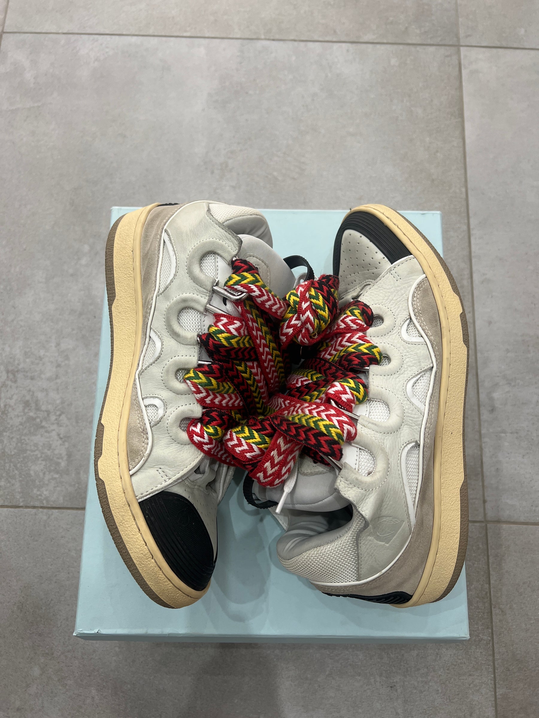 Lanvin Curb White Invory