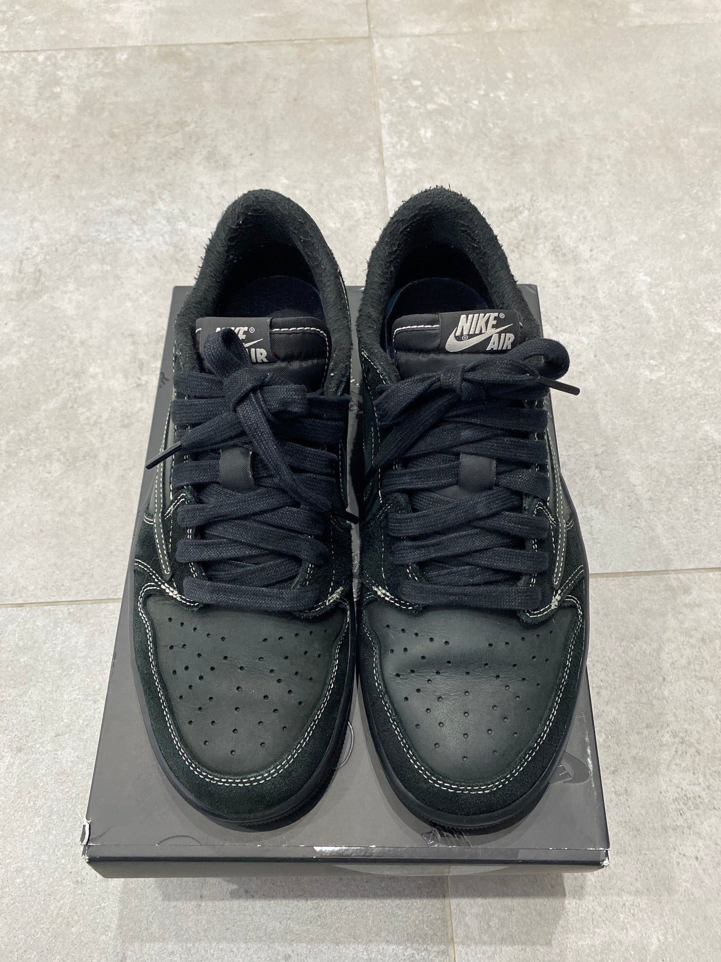 Air Jordan 1 Low x Travis Scott Black Phantom