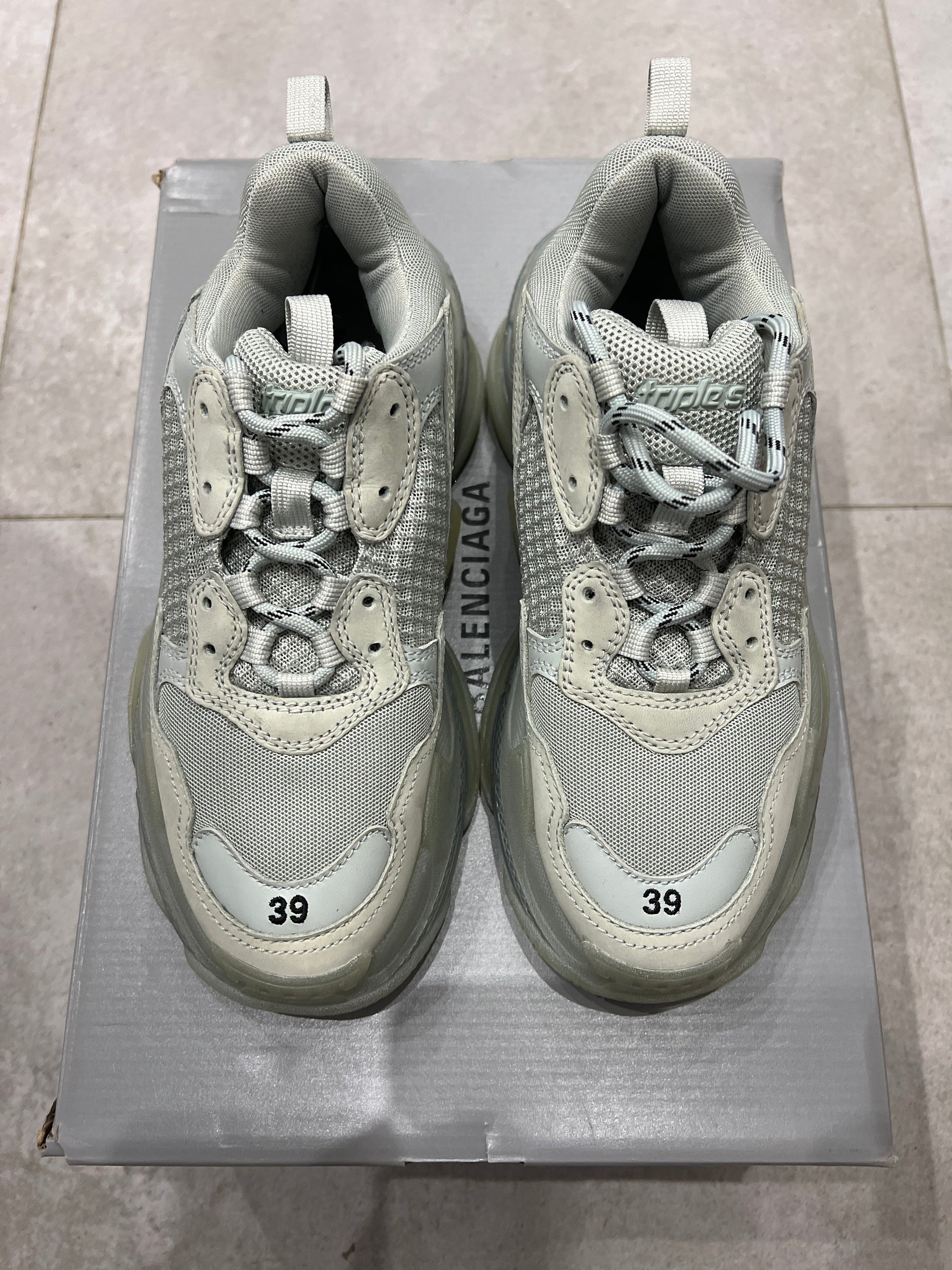 Balenciaga 3S Grey