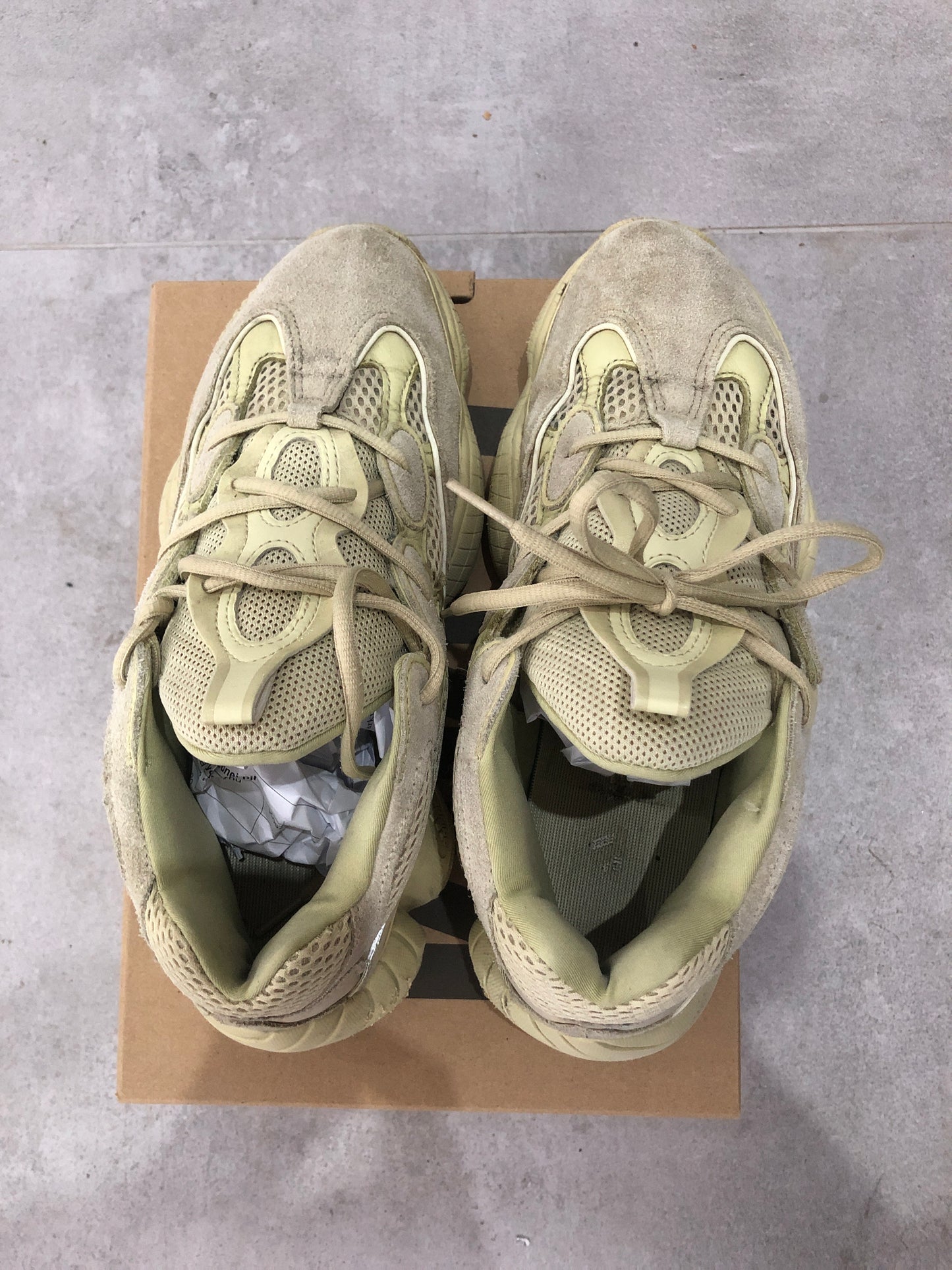 Yeezy 500 Yellow Moon