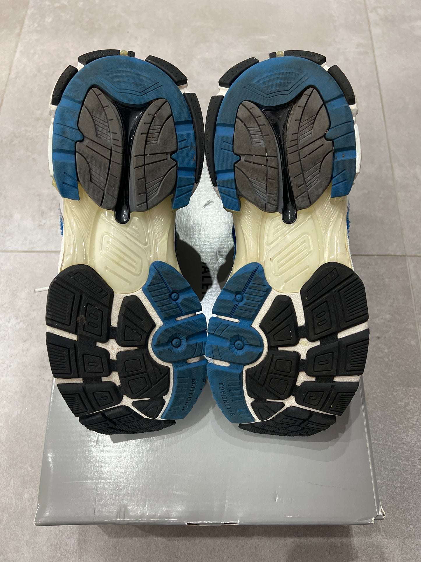 Balenciaga Runner Blue/Silver