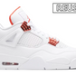 Air Jordan 4 Metallic Orange