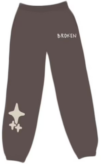 Broken Planet Market Star Sweatpants Brown