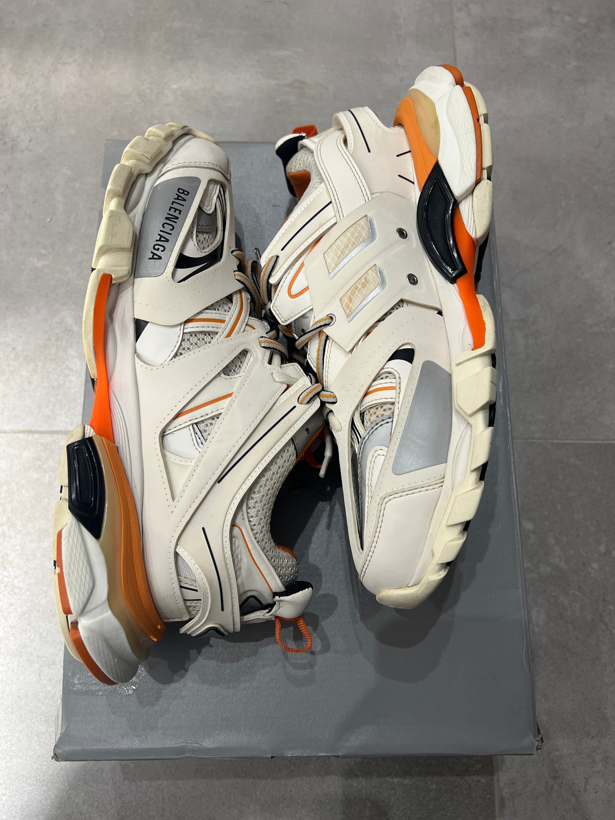 Balenciaga Track White Orange