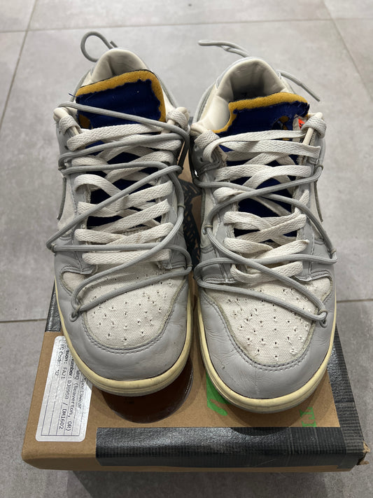 Dunk x off-white lot23