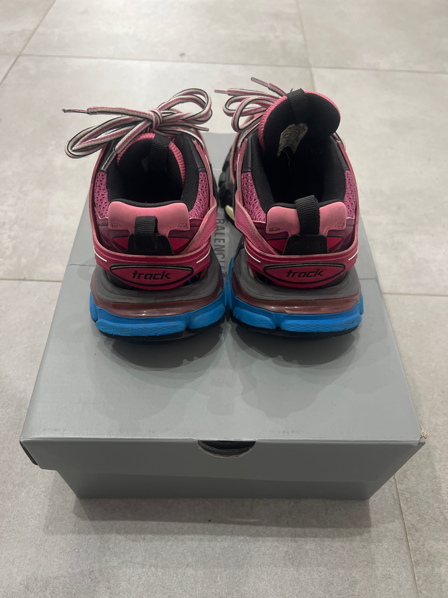 Balenciaga Track Pink/Blue/Black