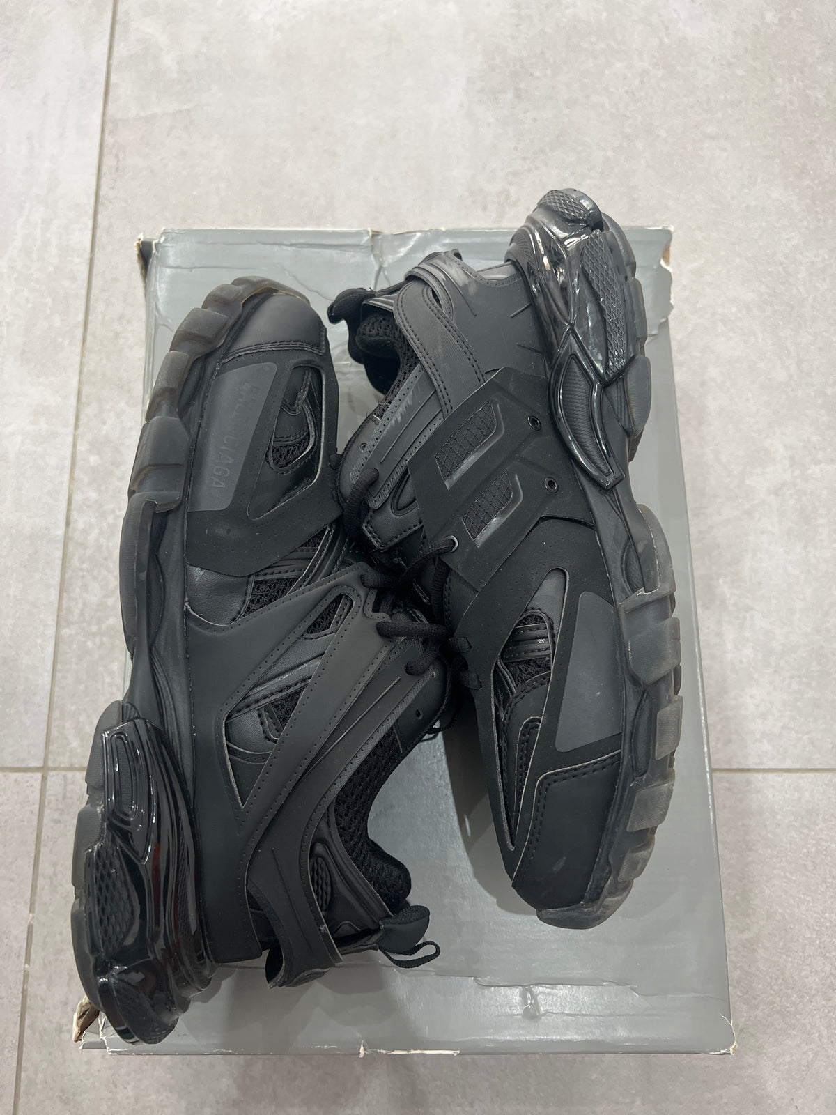 Balenciaga Track Black Clearsole