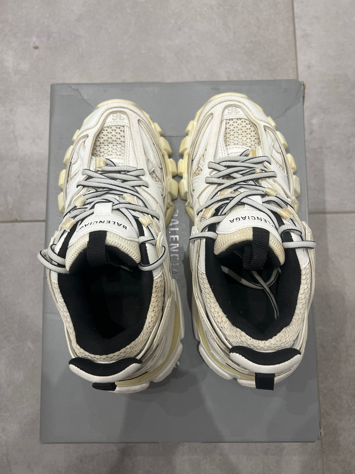 Balenciaga Track White/Black