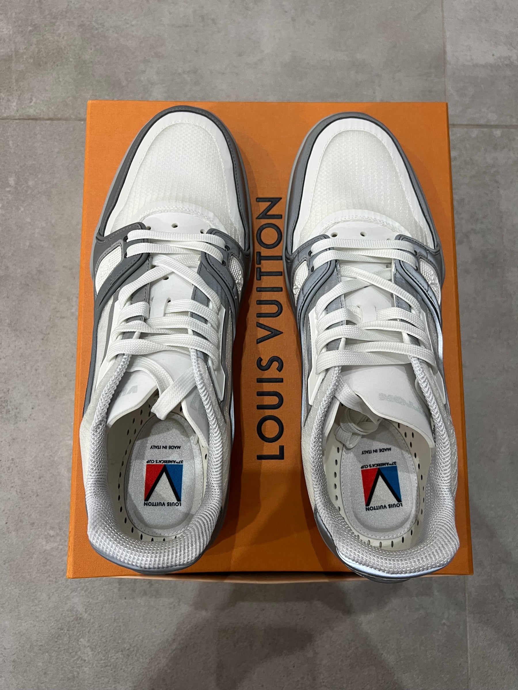 Louis Vuitton Trainer 37th America Cup Grey