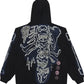 Travis Scott x Fragment Skeleton Graffiti Full Zip Hoodie