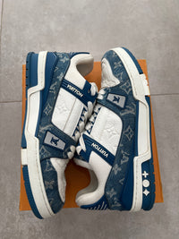 Louis Vuitton Trainer Blue Denim