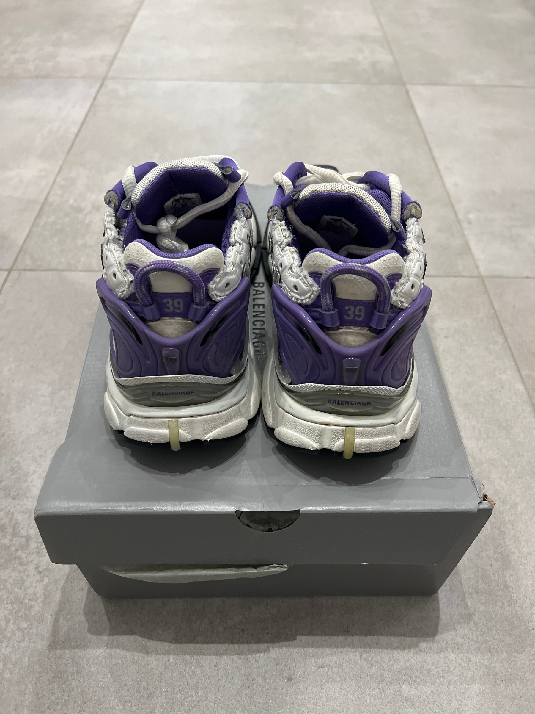 Balenciaga Runner White/Violet
