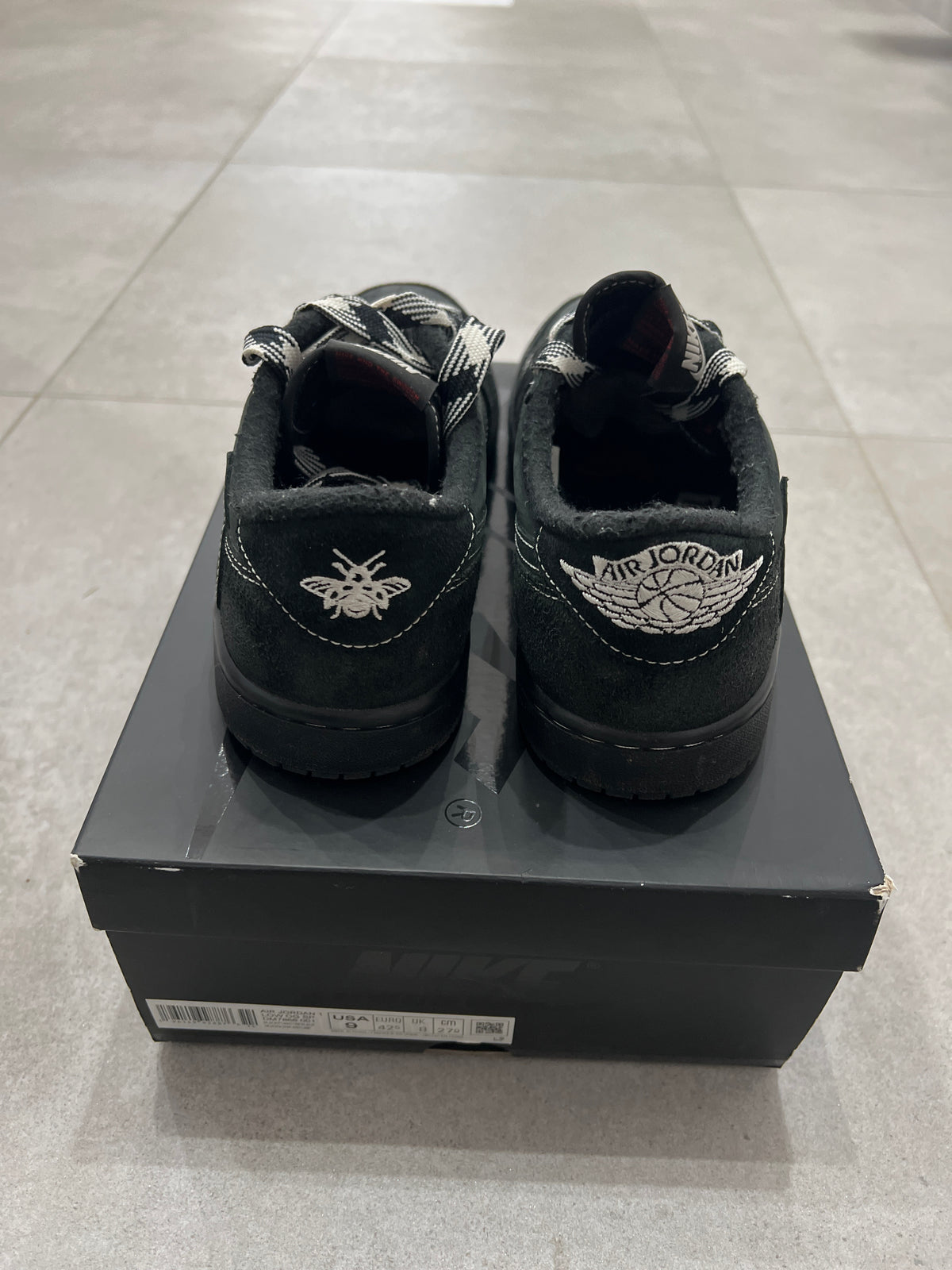 Jordan 1 x Travis Scott Black Phantom