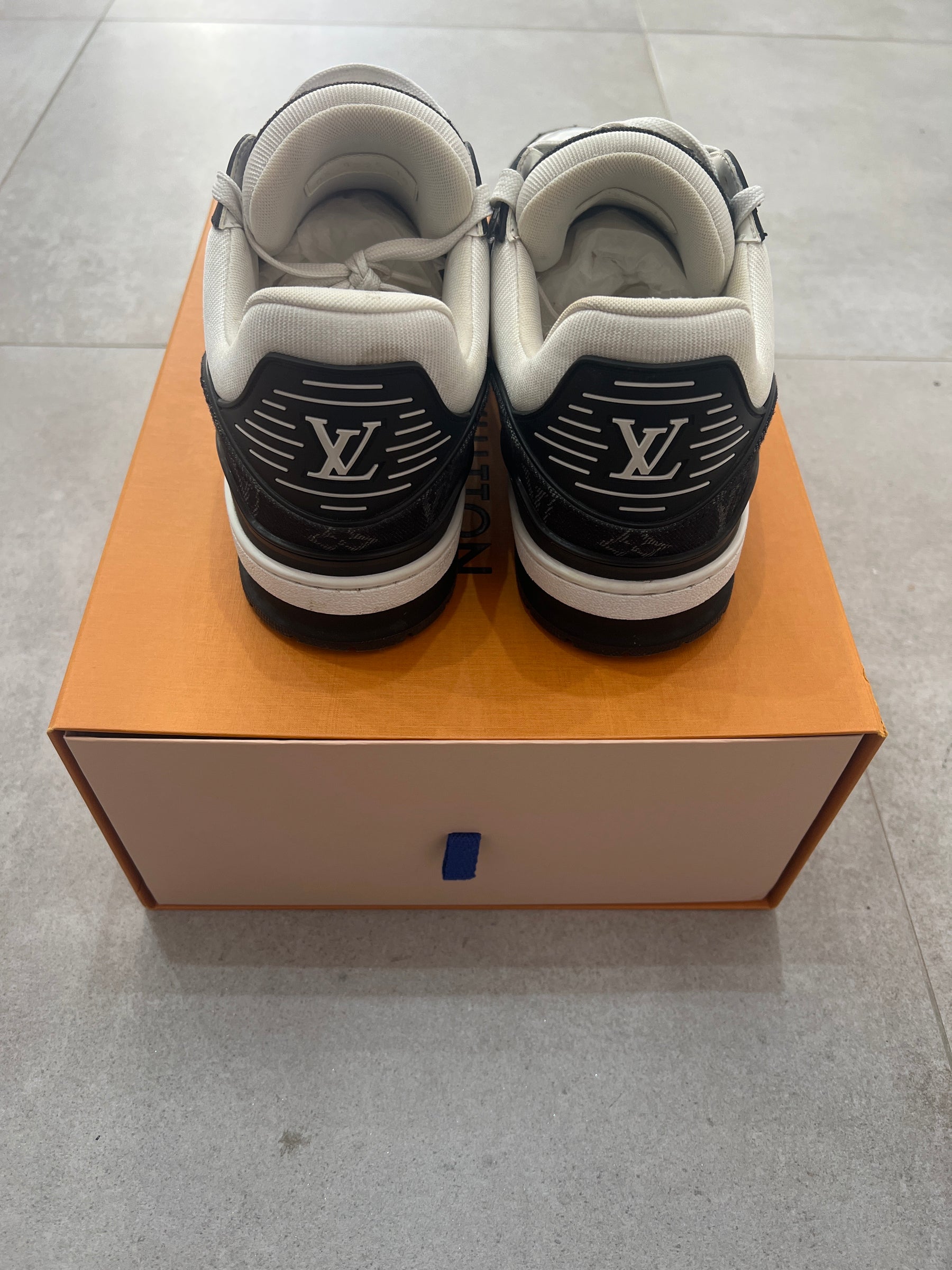 Louis Vuitton Denim Black Trainer