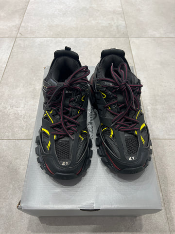 Balenciaga Track Black/Yellow/Burgundy