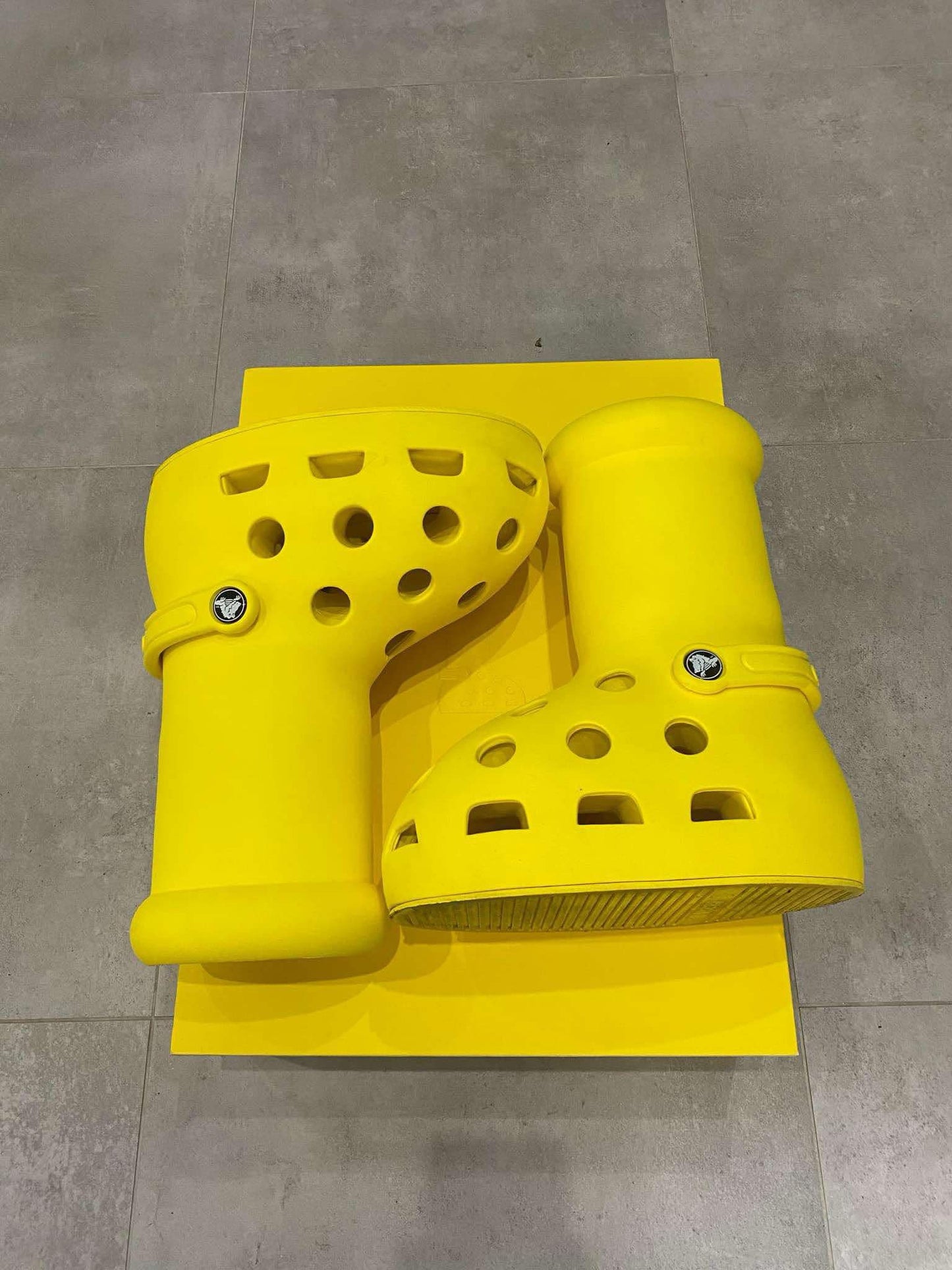 MSCHF X Crocs Big Red Boot (yellow)