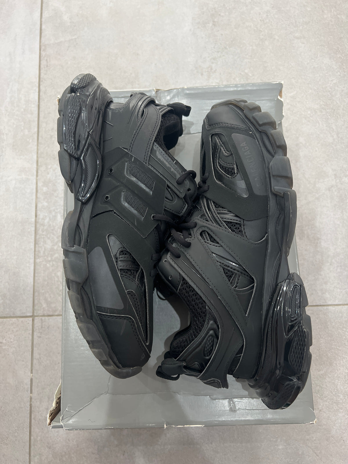Balenciaga Track Black Clearsole