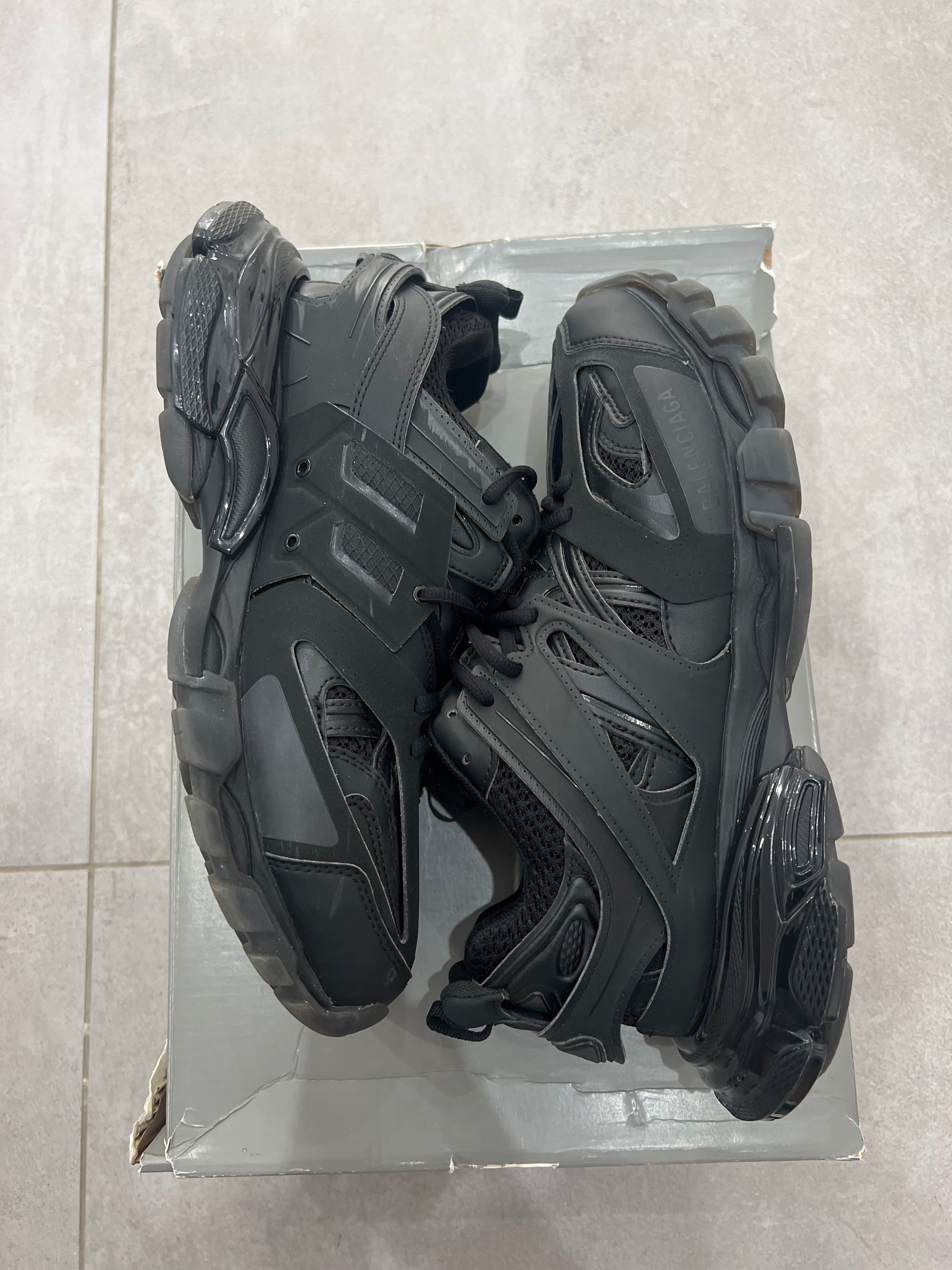 Balenciaga Track Black Clearsole