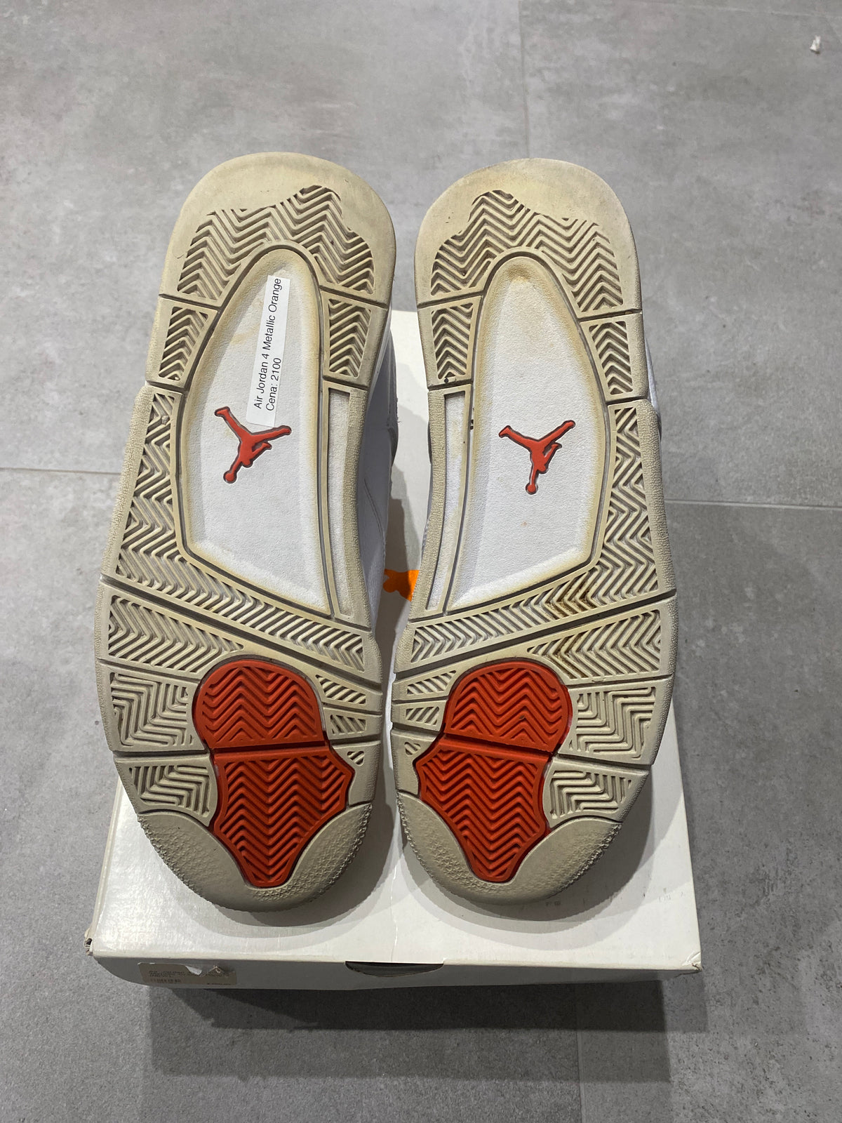 Air Jordan 4 Metallic Orange