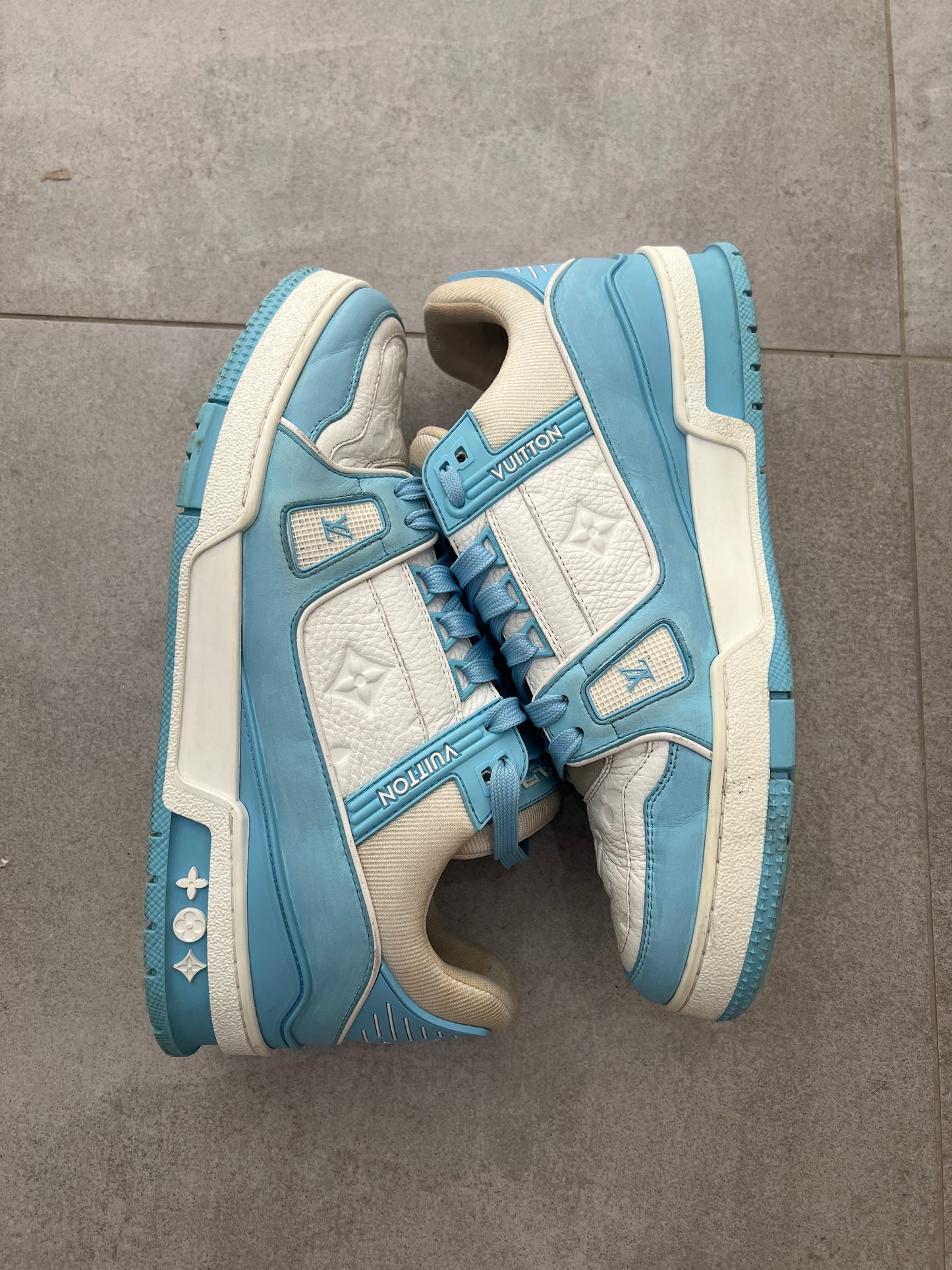 Louis Vuitton Trainer Baby Blue