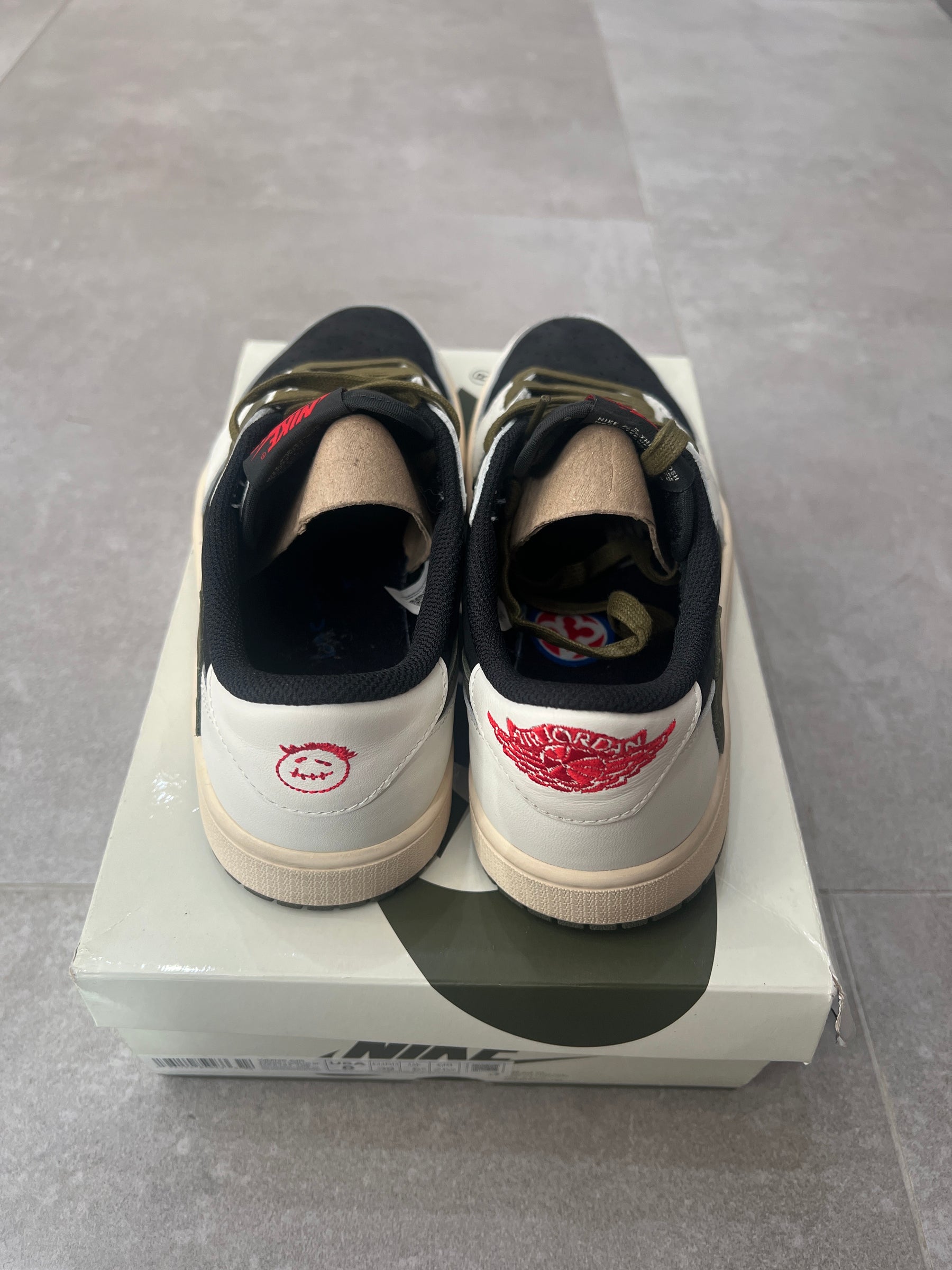 Jordan 1 Low x Travis Scott Olive