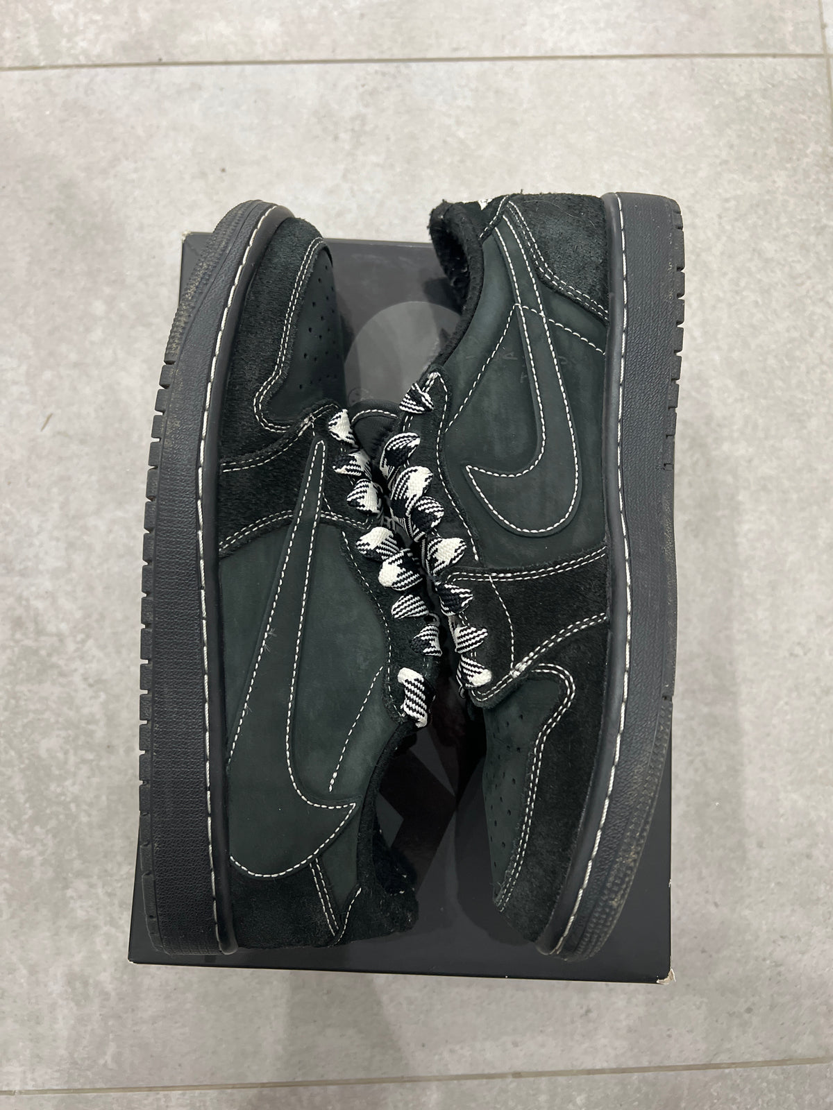 Jordan 1 x Travis Scott Black Phantom