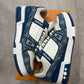 Louis Vuitton Trainer Denim Blue