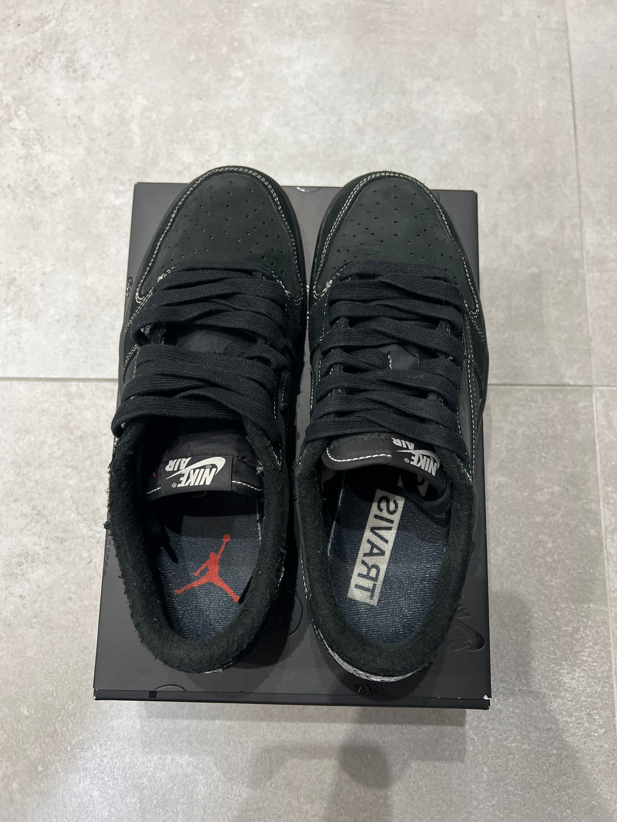 Jordan 1 Low x Travis Scott Black Phantom