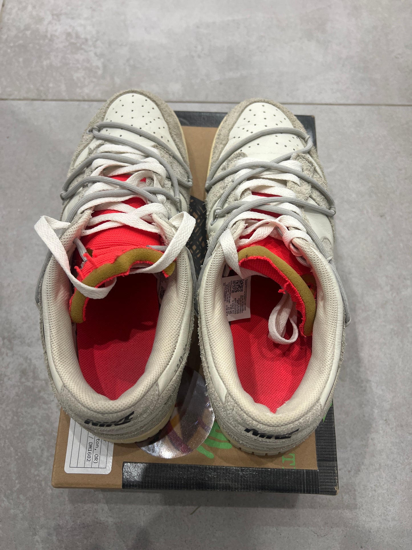 Nike Dunk x Off-White lot 31