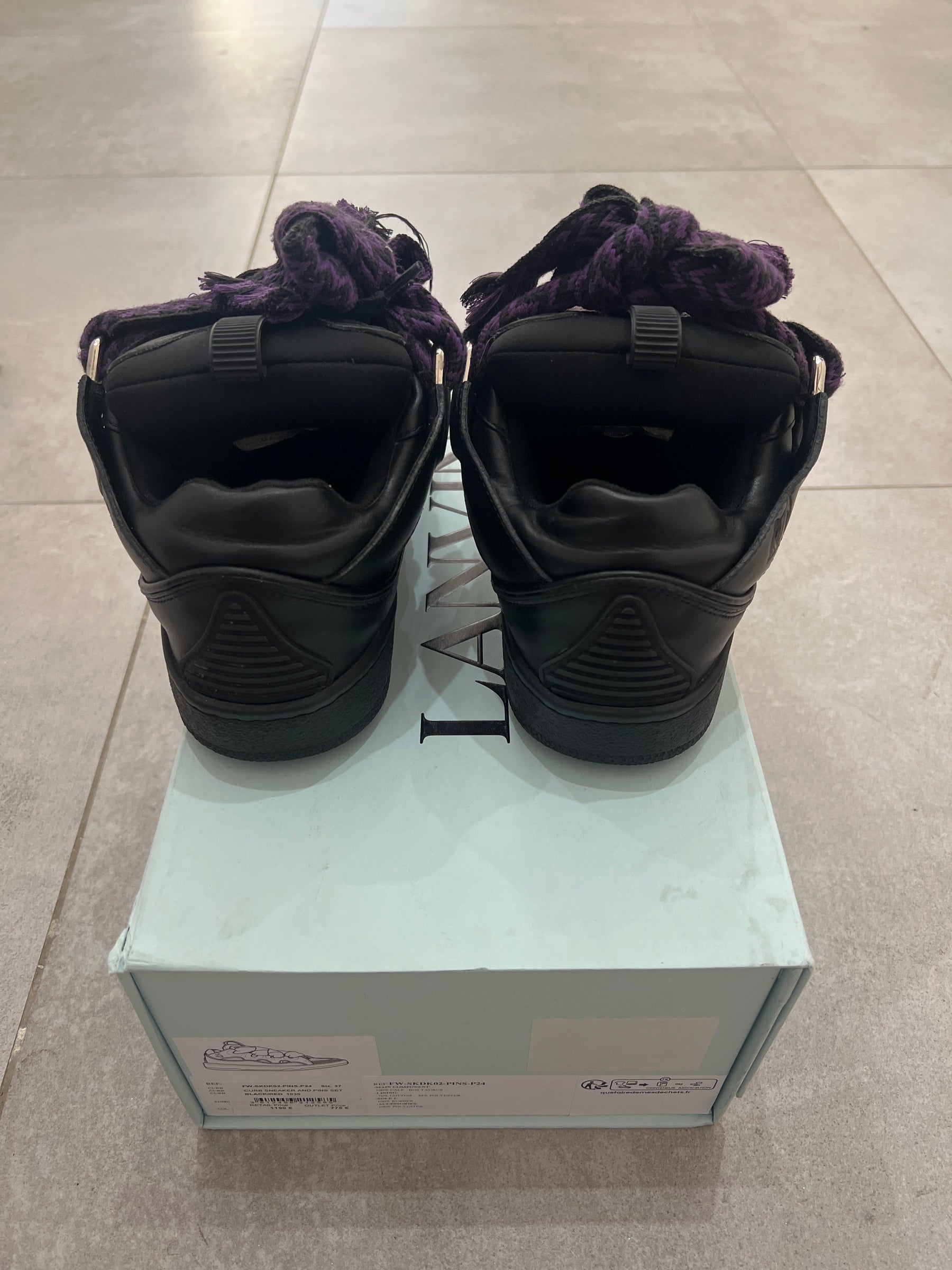 Lanvin Curb x Future Black