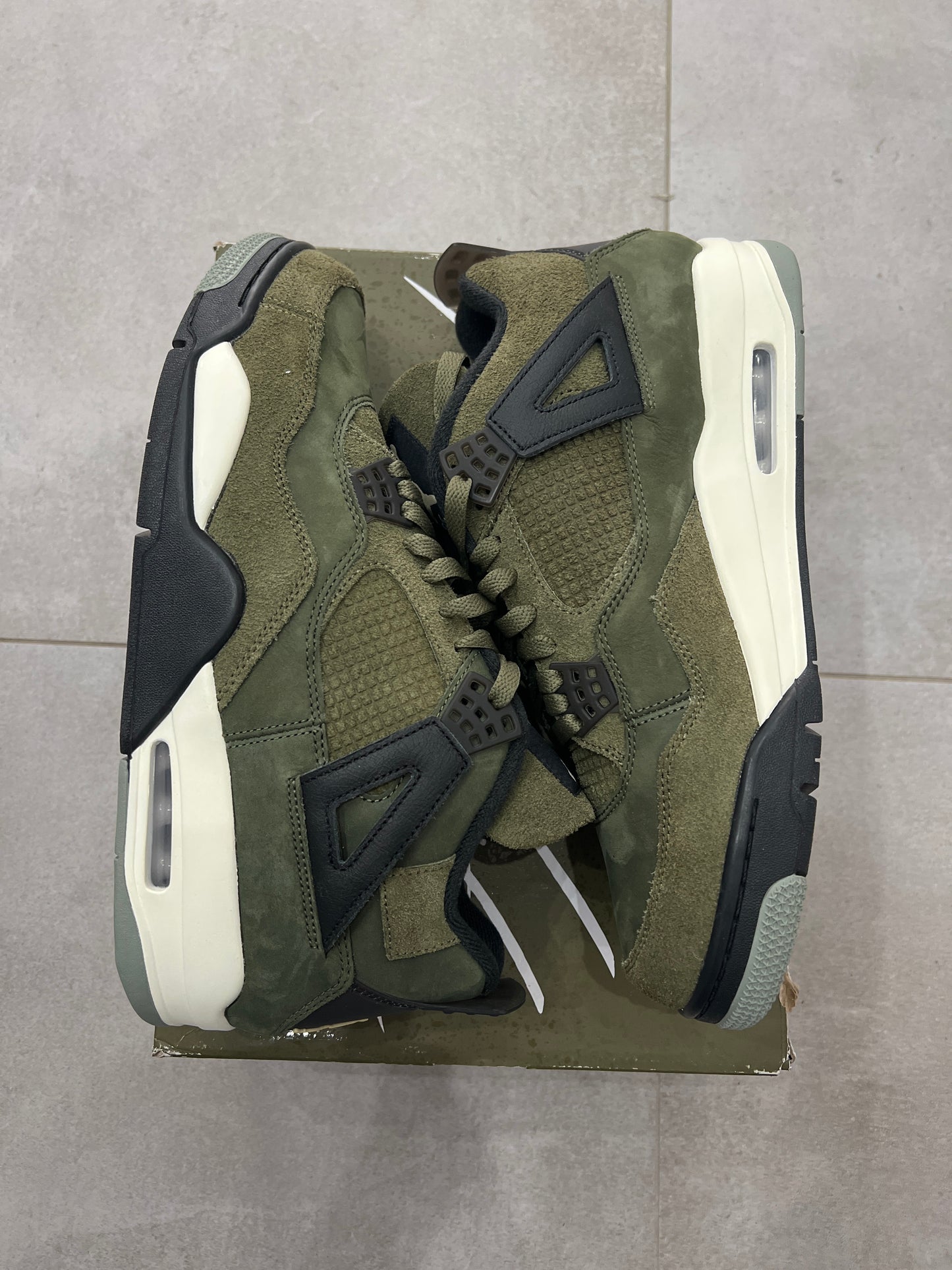 Jordan 4 Craft Olive