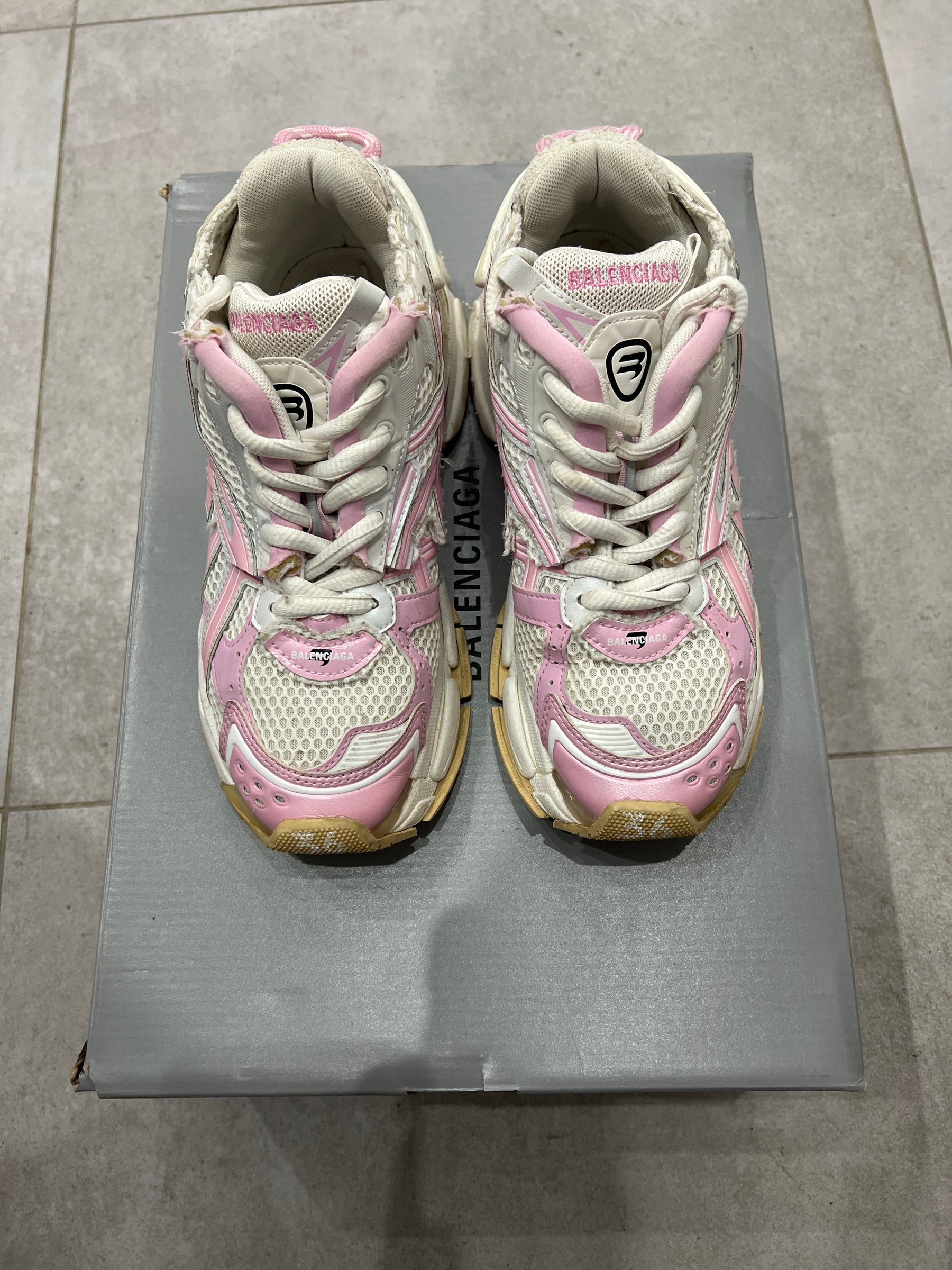 Balenciaga Runner White/Pink