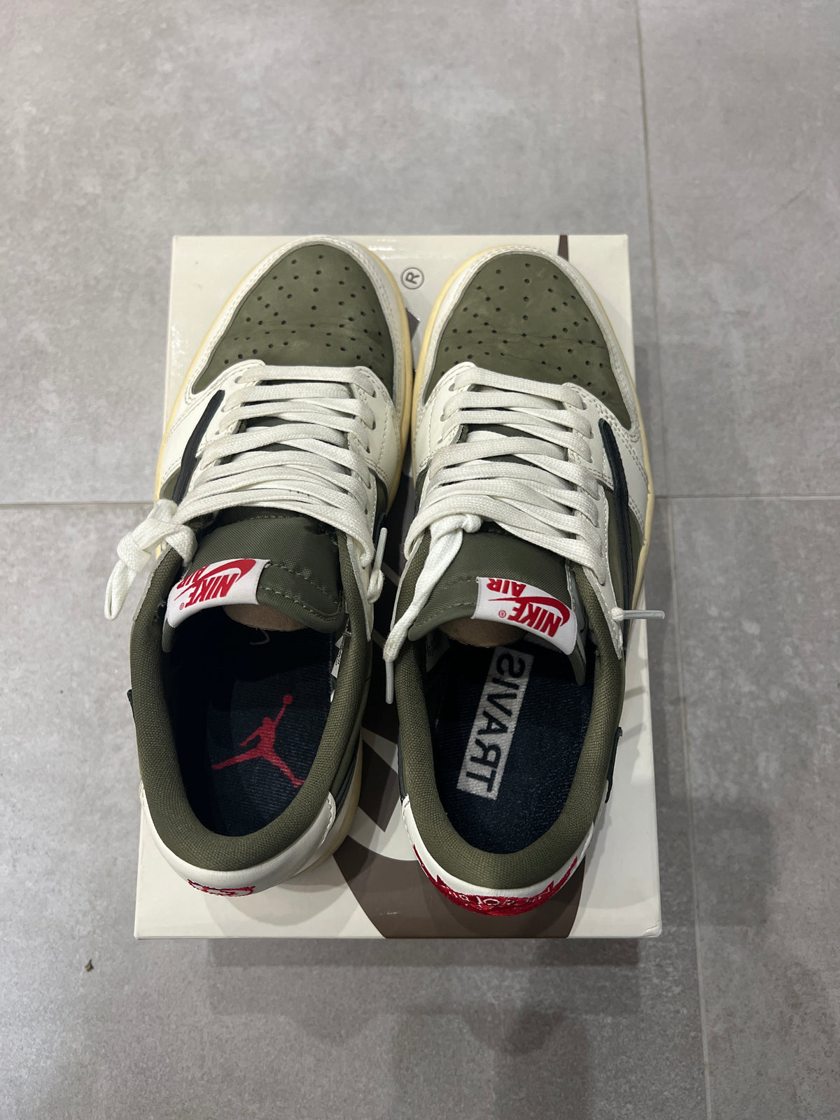 Jordan 1 Low x Travis Scott Medium Olive