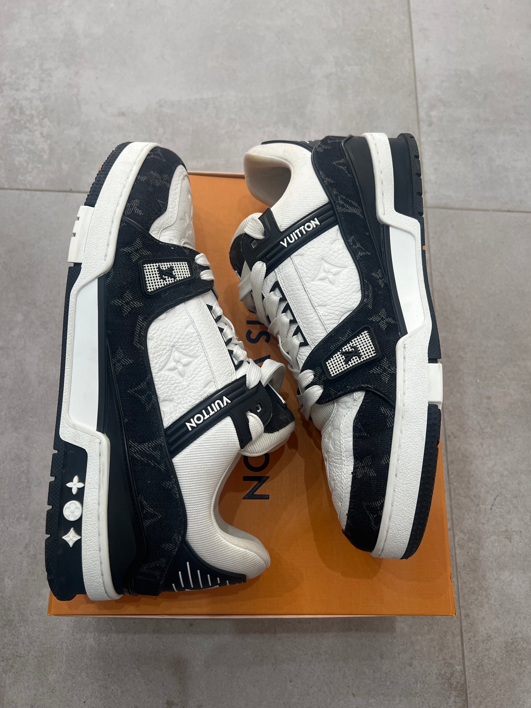 Louis Vuitton Denim Black Trainer