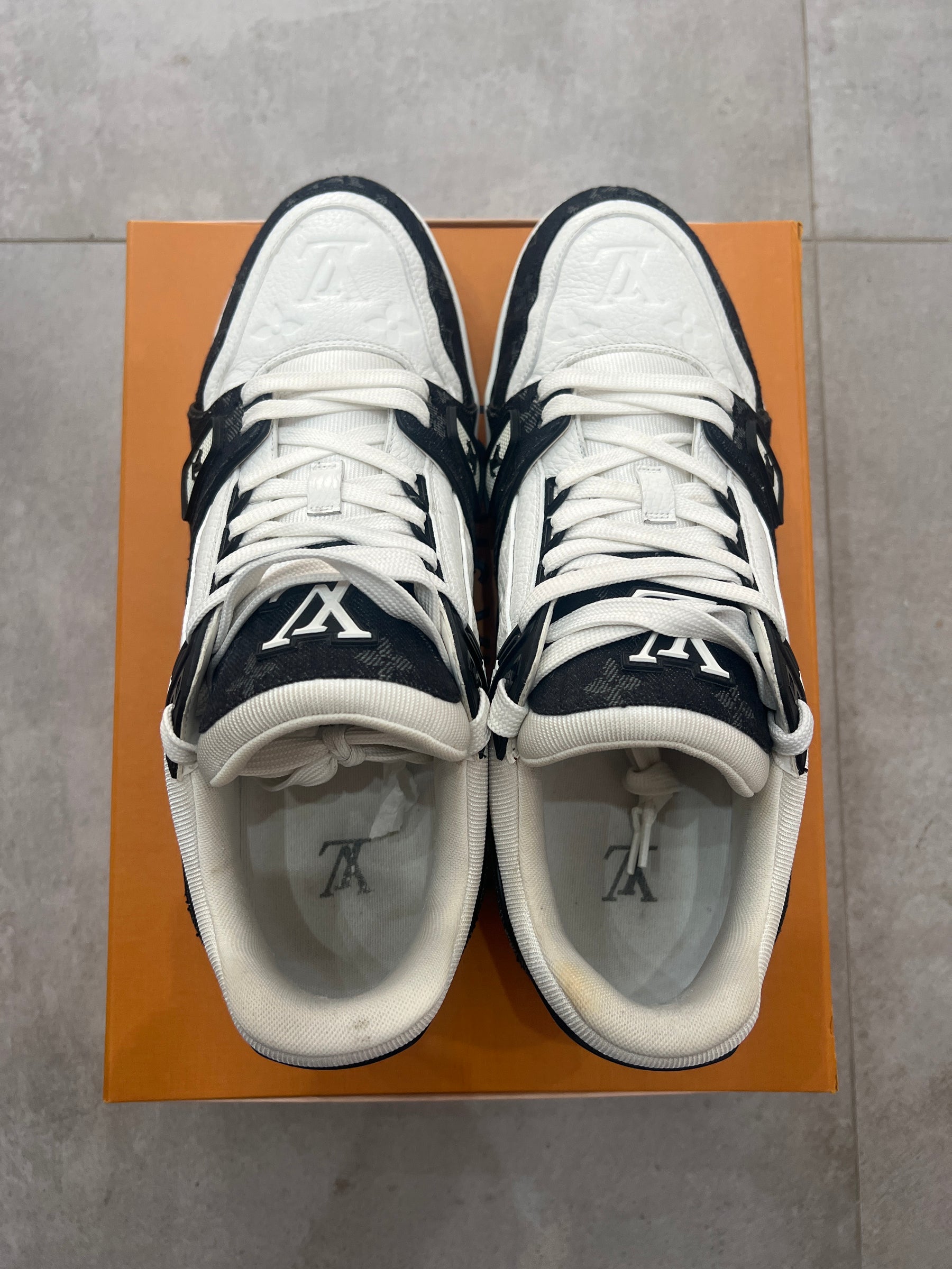 Louis Vuitton Denim Black Trainer