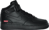 Nike Air Force 1 Mid x Supreme 'Box Logo - Triple Black'