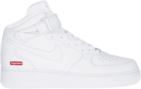 Nike Air Force 1 Mid x Supreme 'Box Logo - Triple White'
