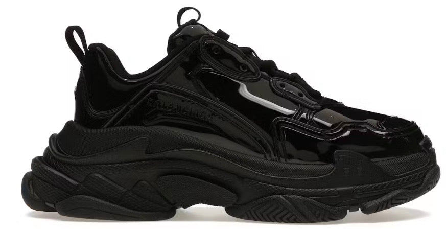Balenciaga Triple S/3S Patent Black