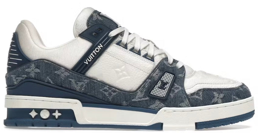 Louis Vuitton Blue Denim Trainer
