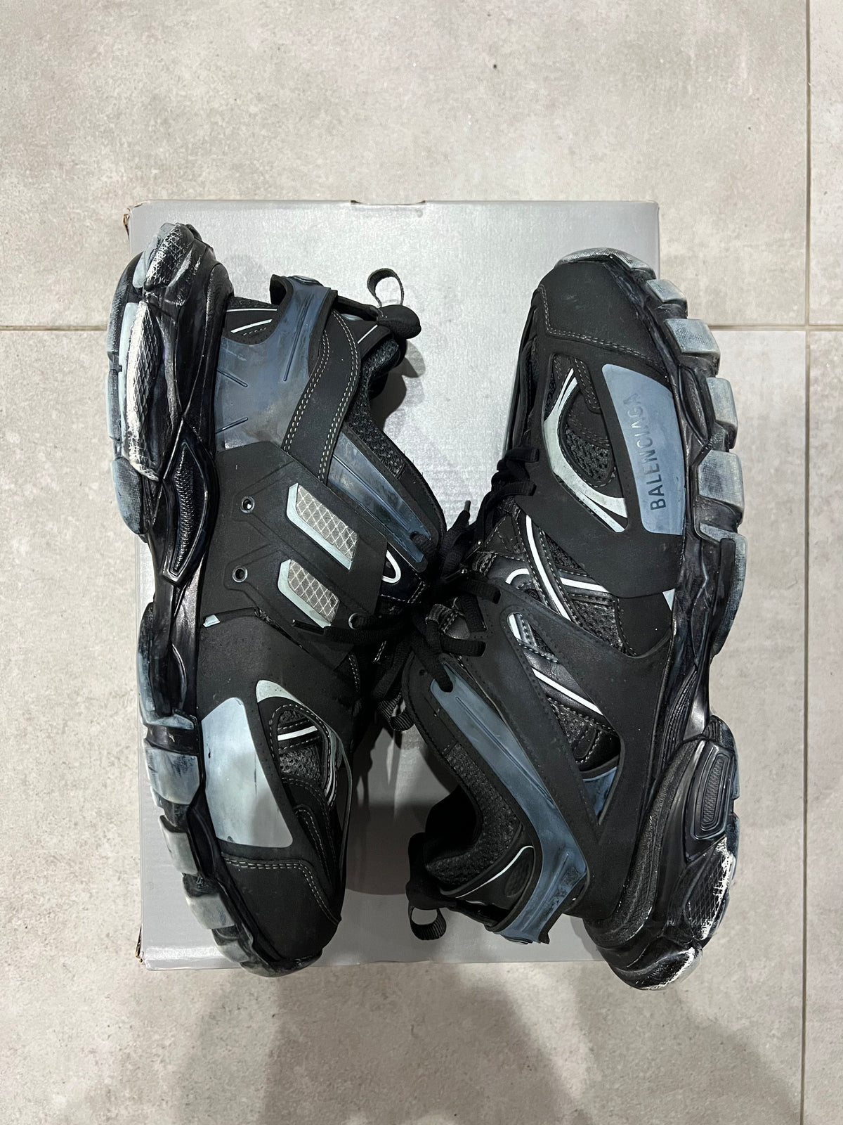 Balenciaga Track Faded Black