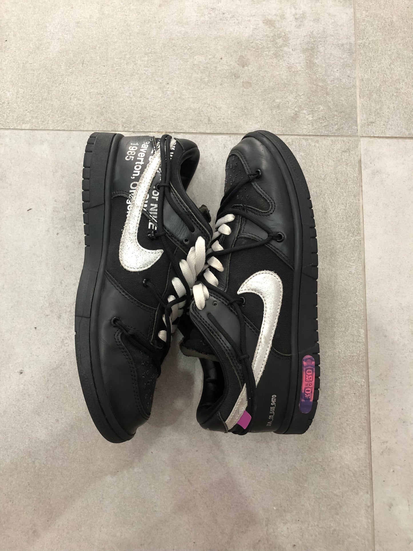 Nike Dunk Low x Off-White Lot 50