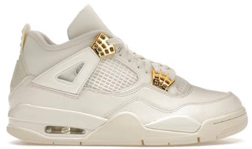 Air Jordan 4 Metalic Gold