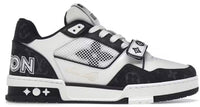 Louis Vuitton Trainer Velcro Strap Black Denim
