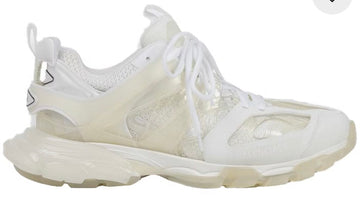 Balenciaga track Clearsole White