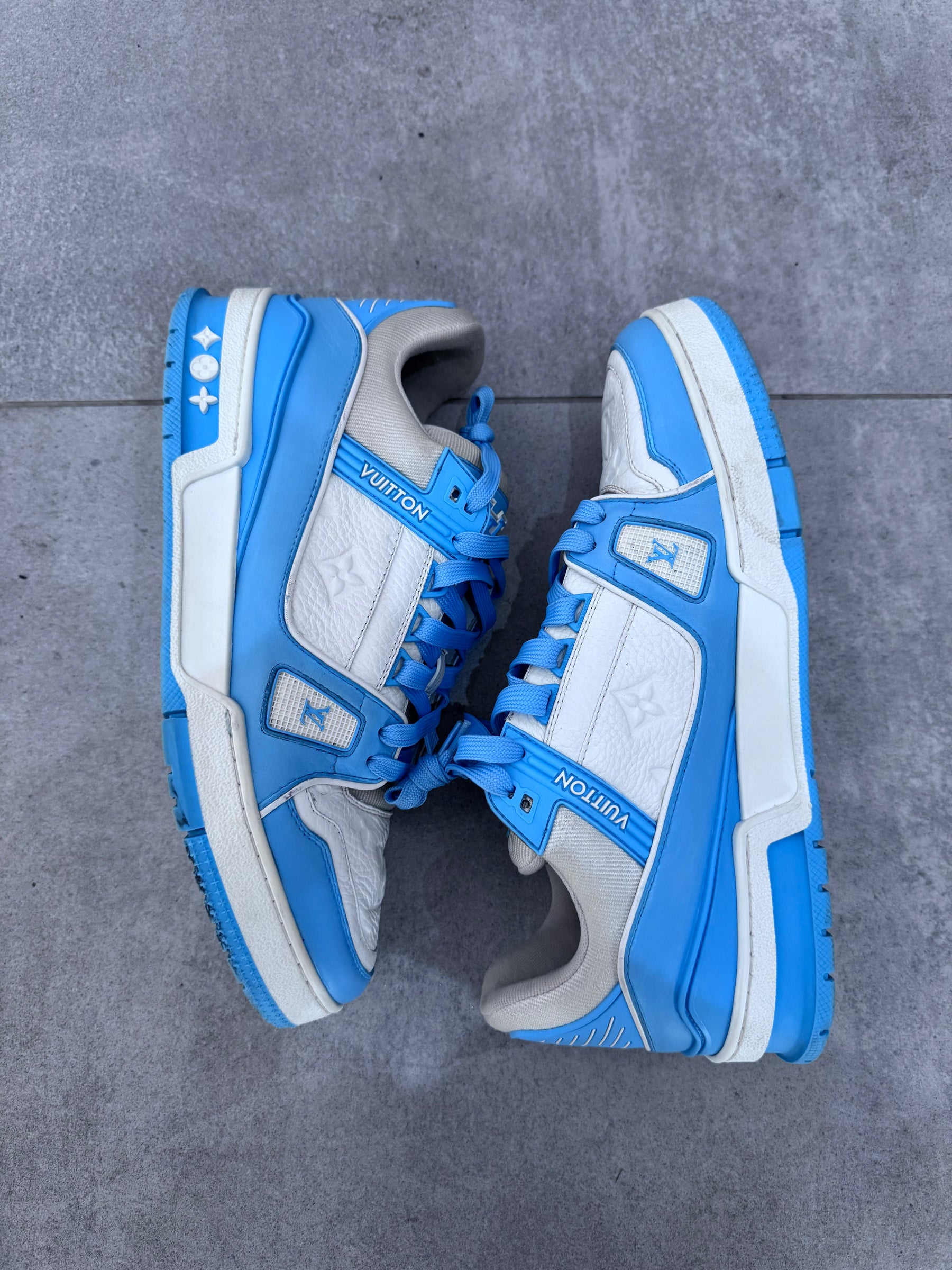Louis Vuitton Trainer Baby Blue