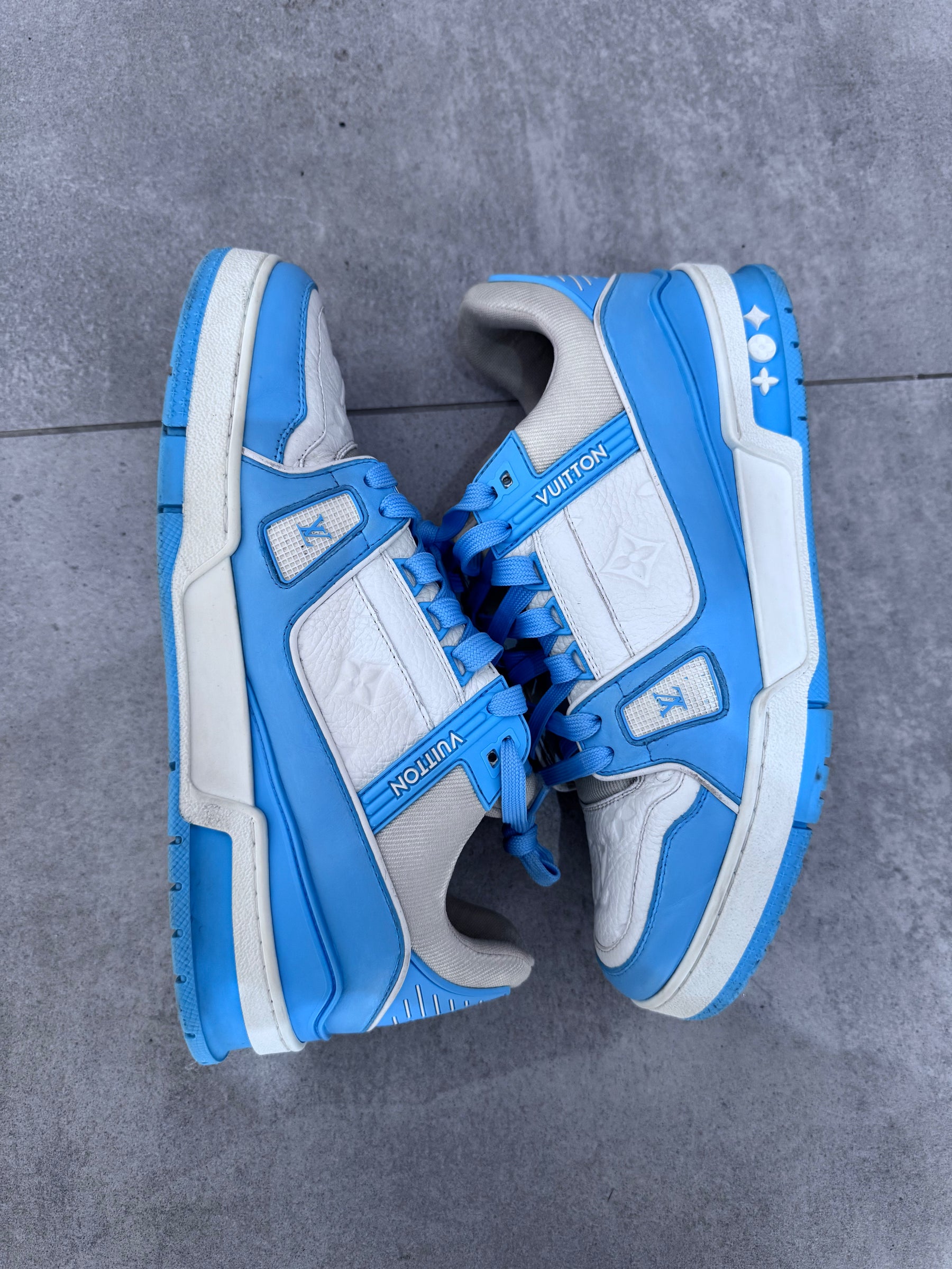 Louis Vuitton Trainer Baby Blue